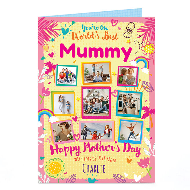  Personalised Mother's Day Photo Card - The World's Bestâ€¦.