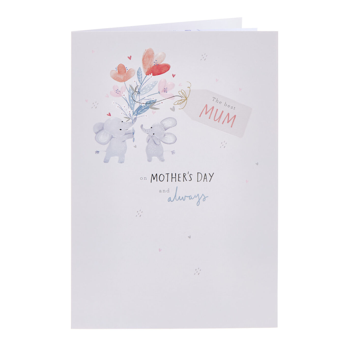 Buy The Best Mum Elephants Mother's Day Card for GBP 1.49 | Card Factory UK