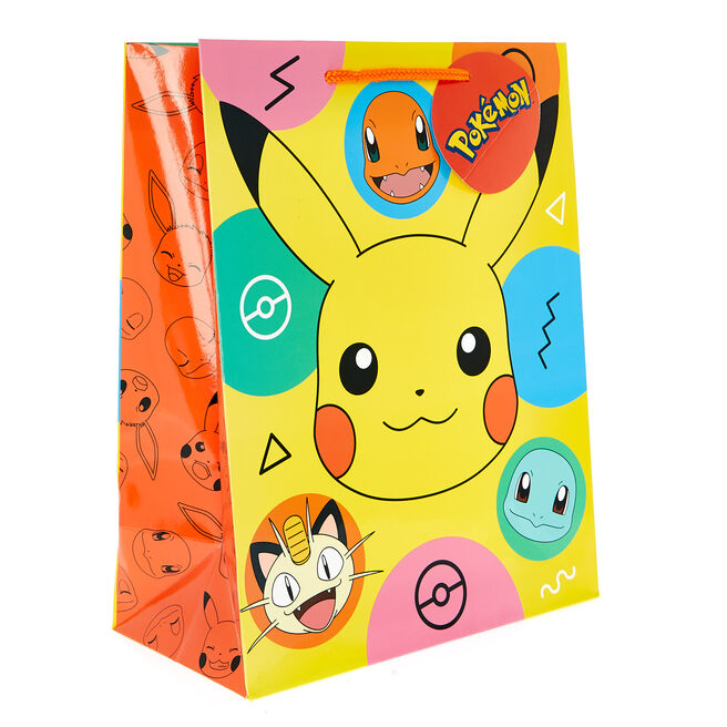 Large Portrait Pokemon Gift Bag