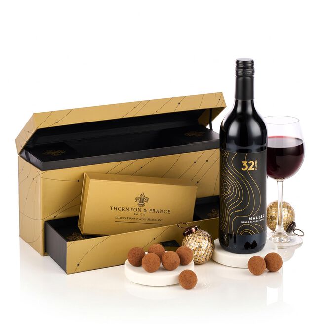 Red Wine & Chocolates Hamper