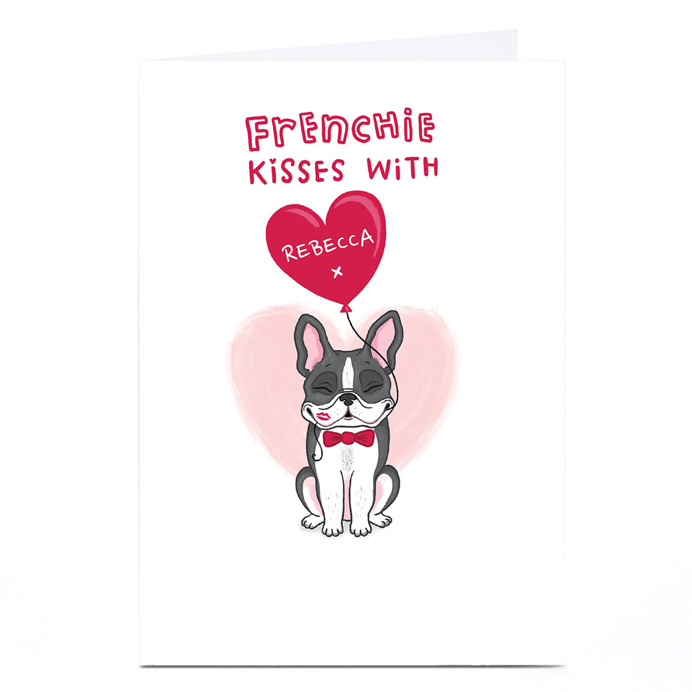 Buy Personalised Blue Kiwi Card Frenchie Kisses For Gbp 2 29 Card Factory Uk