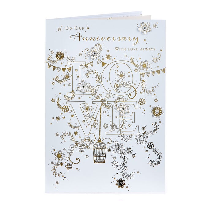 Anniversary Card - With Love Always