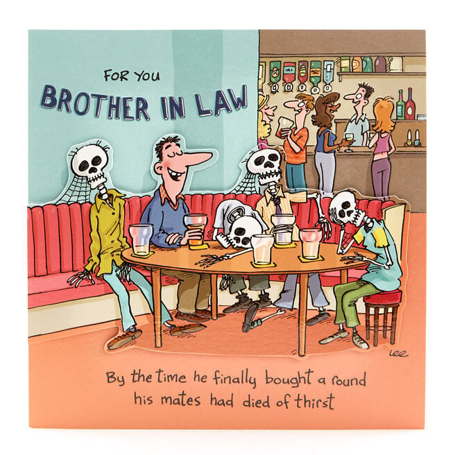 Brother In Law Birthday Cards Funny Personalised Sentimental Cards brother-in-law-birthday-cards-funny-personalised-sentimental-cards