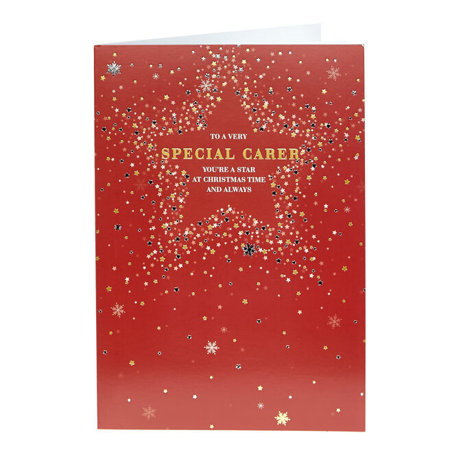 Christmas Card - A Very Special Carer