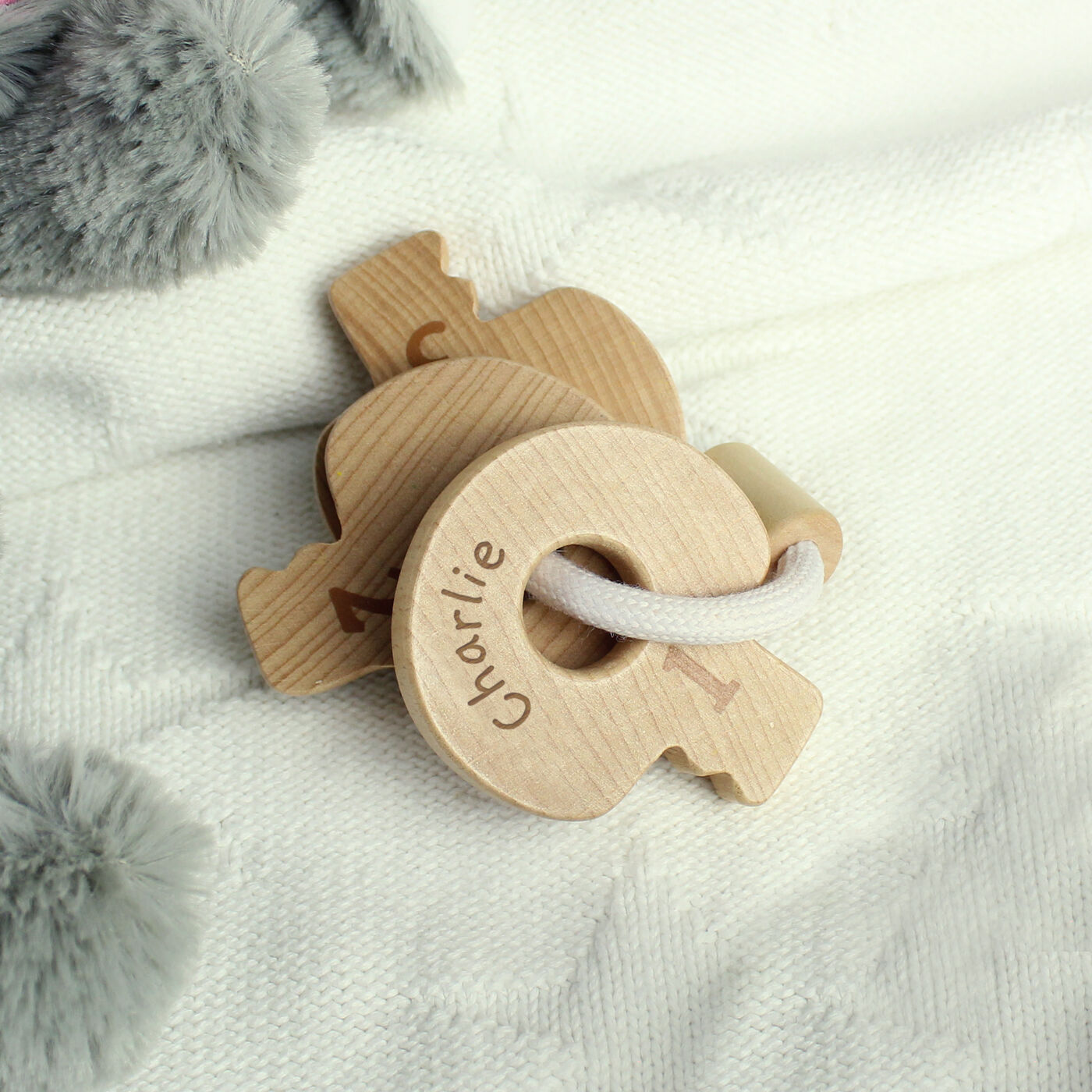 Buy Personalised Wooden Baby Keys for GBP 15.29 Card Factory UK