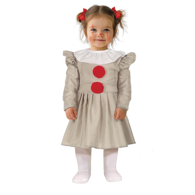 Lil Crazy Clown Infant Fancy Dress Costume