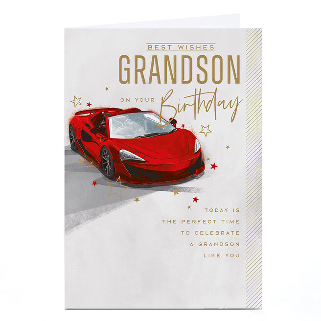 Birthday Card - Grandson Birthday
