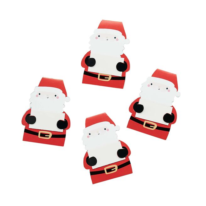 Santa Place Cards - Pack of 10
