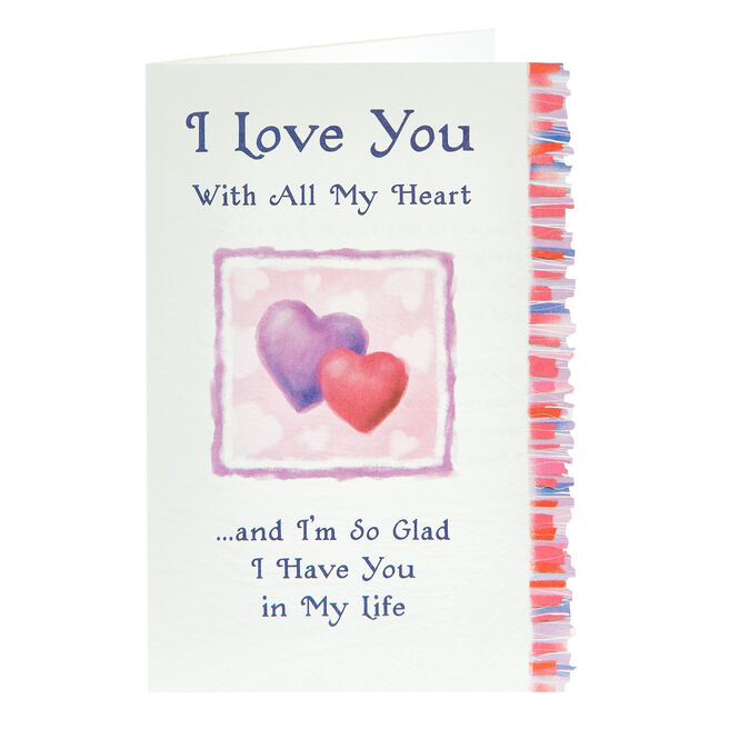 Blue Mountain Arts Card - Love You With All My Heart