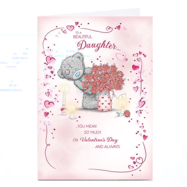 Tatty Teddy Valentine's Day Card -Daughter 