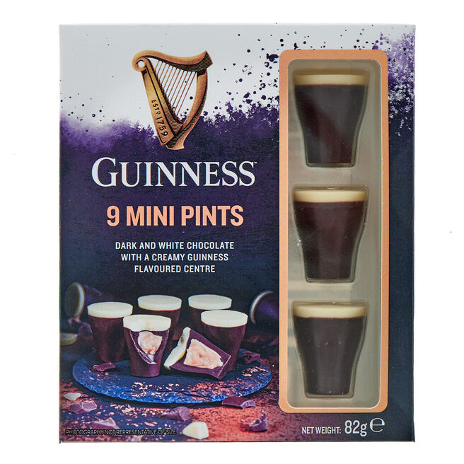 Guinness Mini Milk & White Chocolate Pints