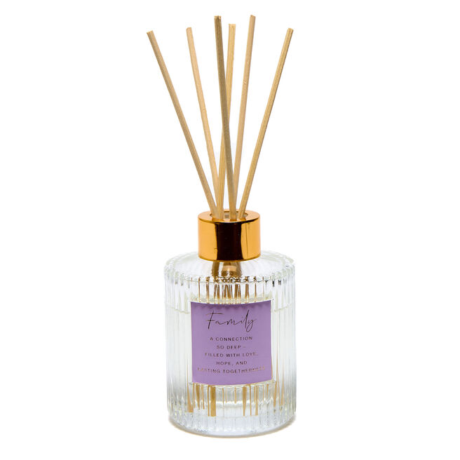 Family Wild Orchid & Lily Scented Reed Diffuser