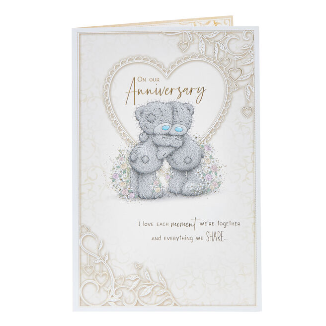 Love Each Moment Me To You Tatty Teddy Anniversary Card