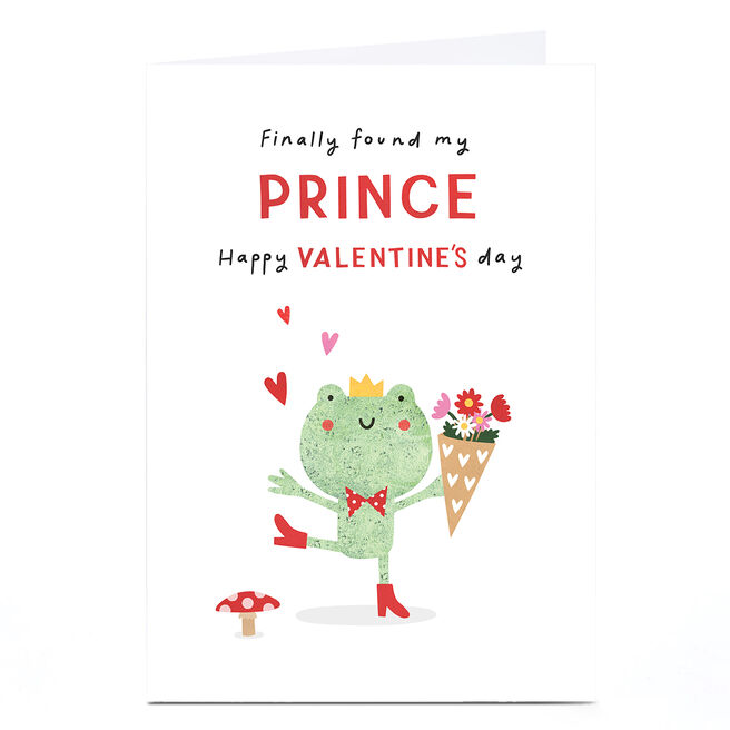 Personalised Lemon & Sugar Valentine's Day Card - Found My Prince