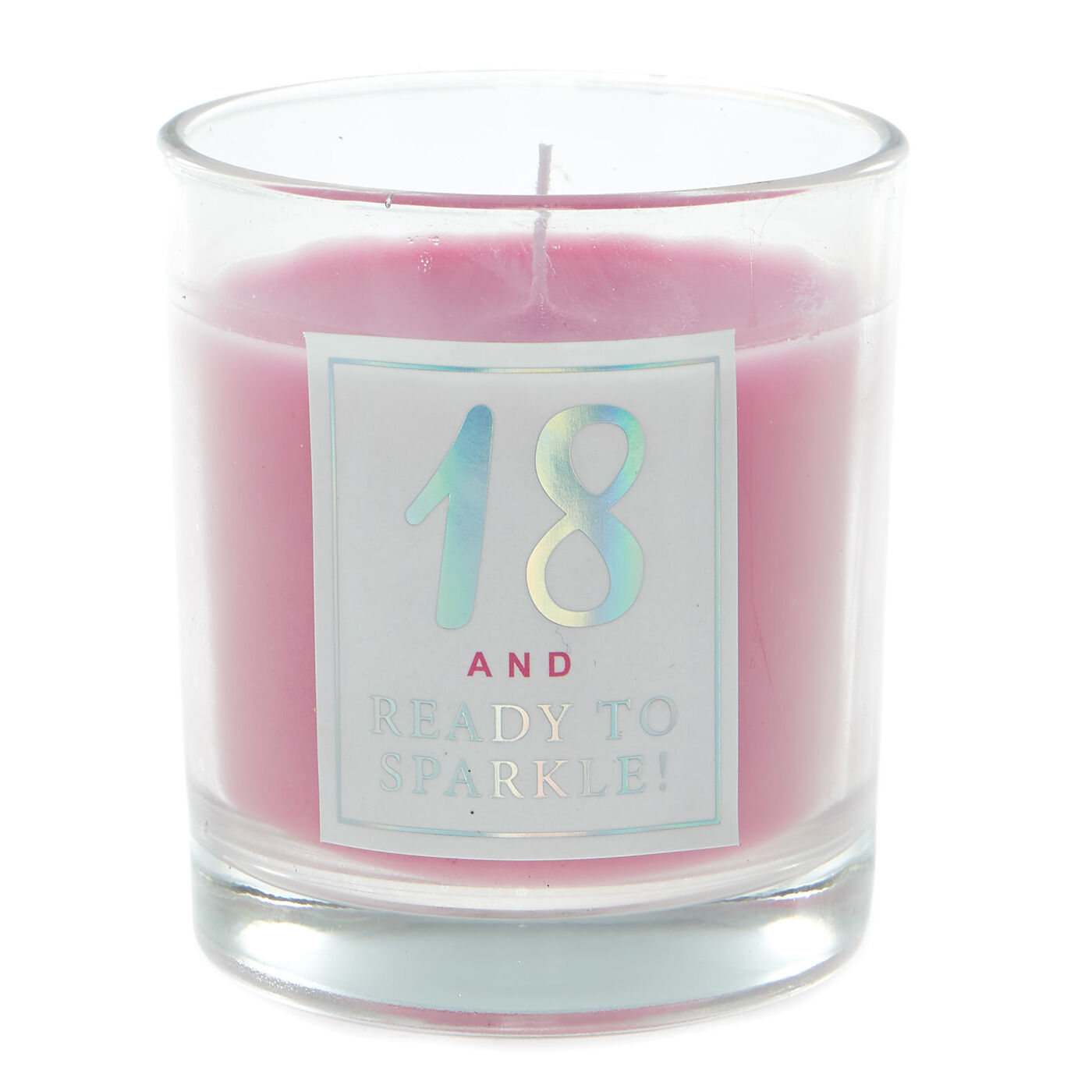 Buy 18 & Ready To Sparkle Vanilla Scented Candle for GBP 2.99 Card