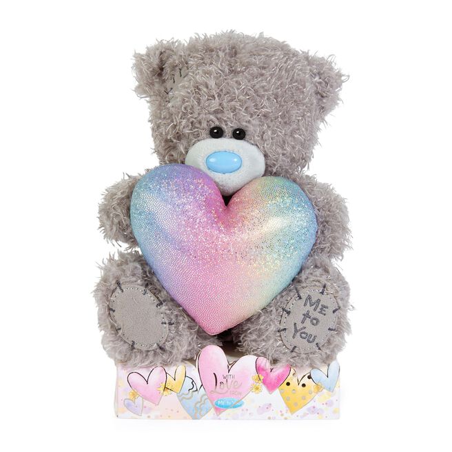 Tatty Teddy Rainbow Heart Plush