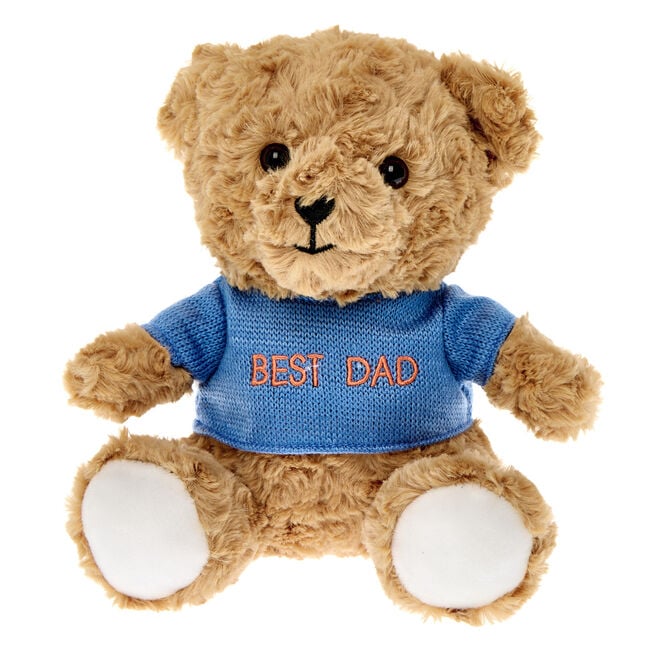Best Dad Bear Soft Toy, Best Dad Bear Soft Toy