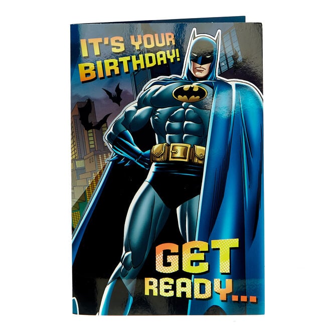 Batman Pop-Up Birthday Card