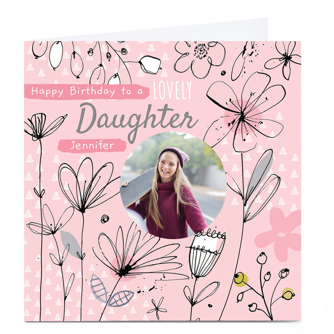 Photo Nikki Whiston Birthday Card - Daughter