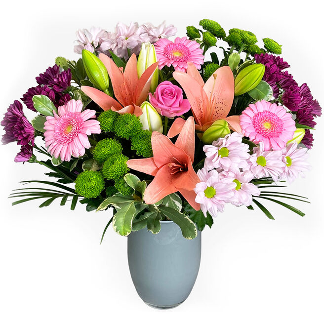 Pink Simplicity Flower Bouquet