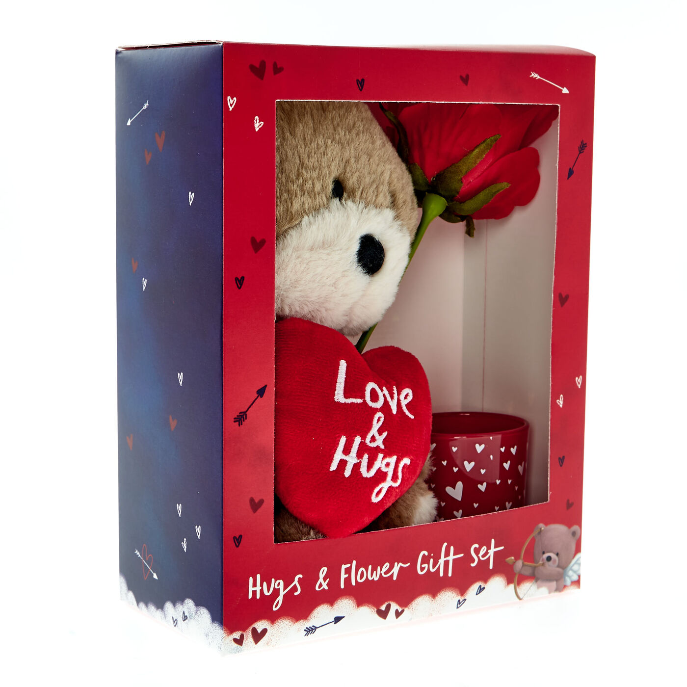 Buy Love Hugs Plush, Rose Candle Gift Set for GBP Card