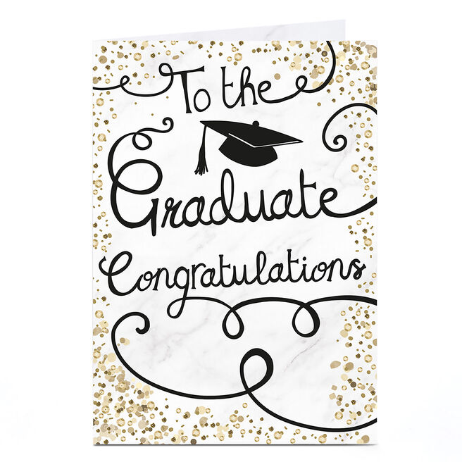 Graduation Card - To The Graduate, Congratulations