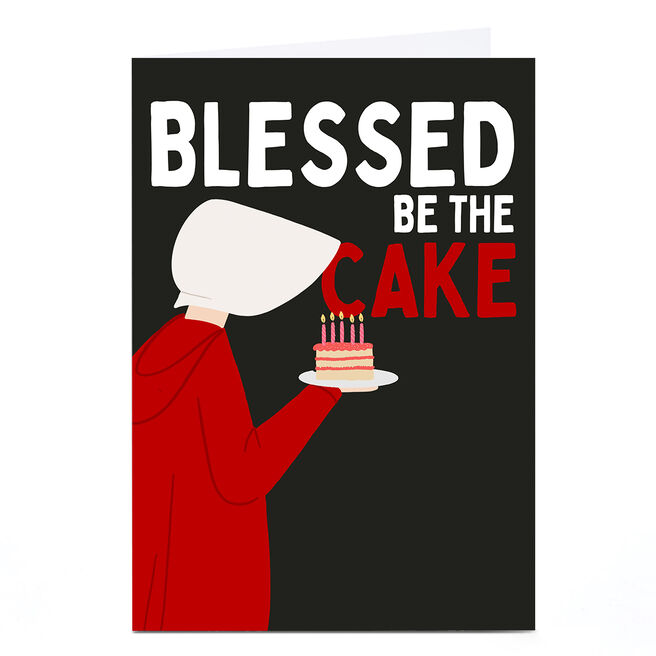 Personalised Card - Blessed Be The Cake