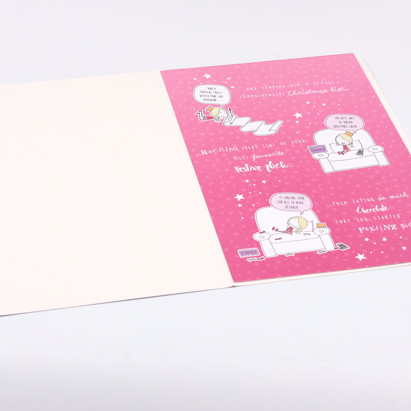 Buy Little Bubbles Christmas Card Daughter Funny Verse For GBP 1 79 