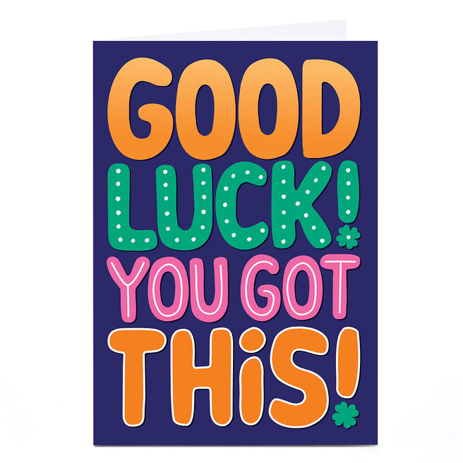 Pigment Good Luck Card - You Got This