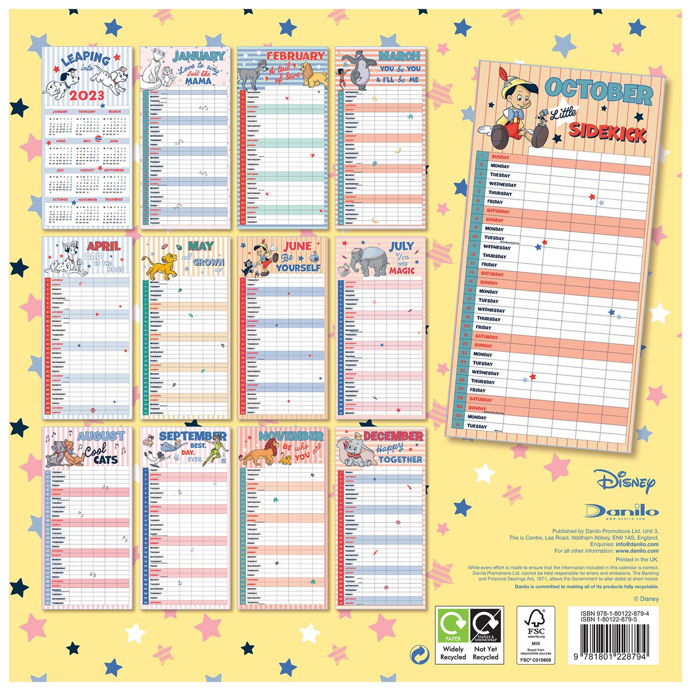 Buy Disney Family Calendar 2023 for GBP 4.99 Card Factory UK