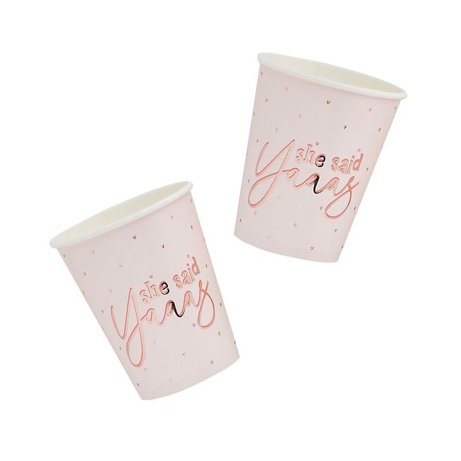 She Said Yaaas Paper Cups - Pack of 10