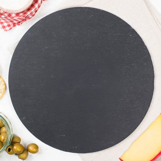 Circular Slate Cheese Board
