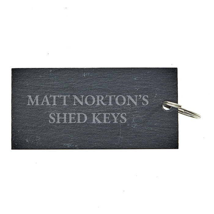 Slate keyring deals