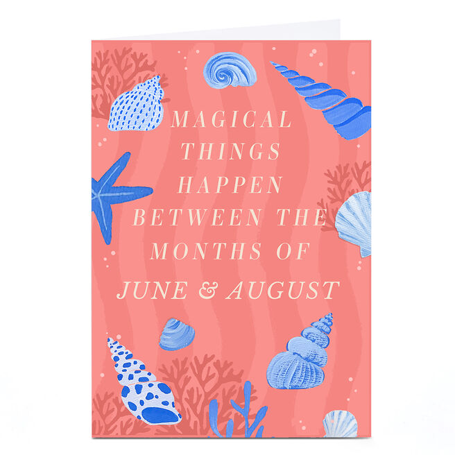 Personalised Card - Magical Things Happen