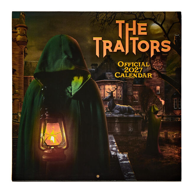 The Traitors Official 2027 Wall Calendar