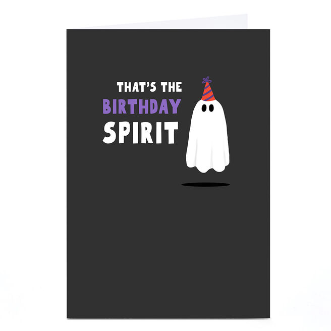 Birthday Card - Birthday Spirit