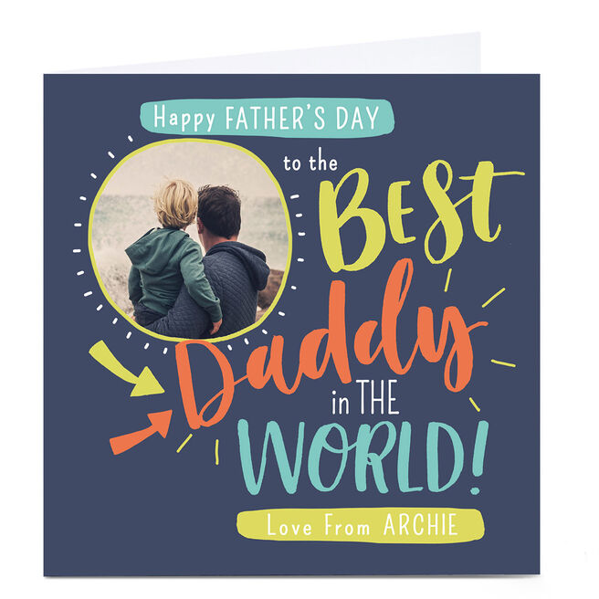 Photo Nikki Whiston Father's Day Card - Daddy