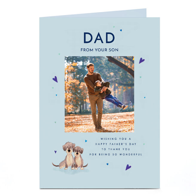 Photo Father's Day Card - For Being so Wonderful