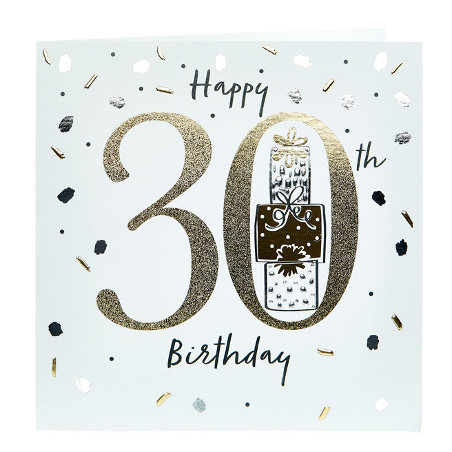 Find amazing products in 30th Birthday' today | Card Factory UK