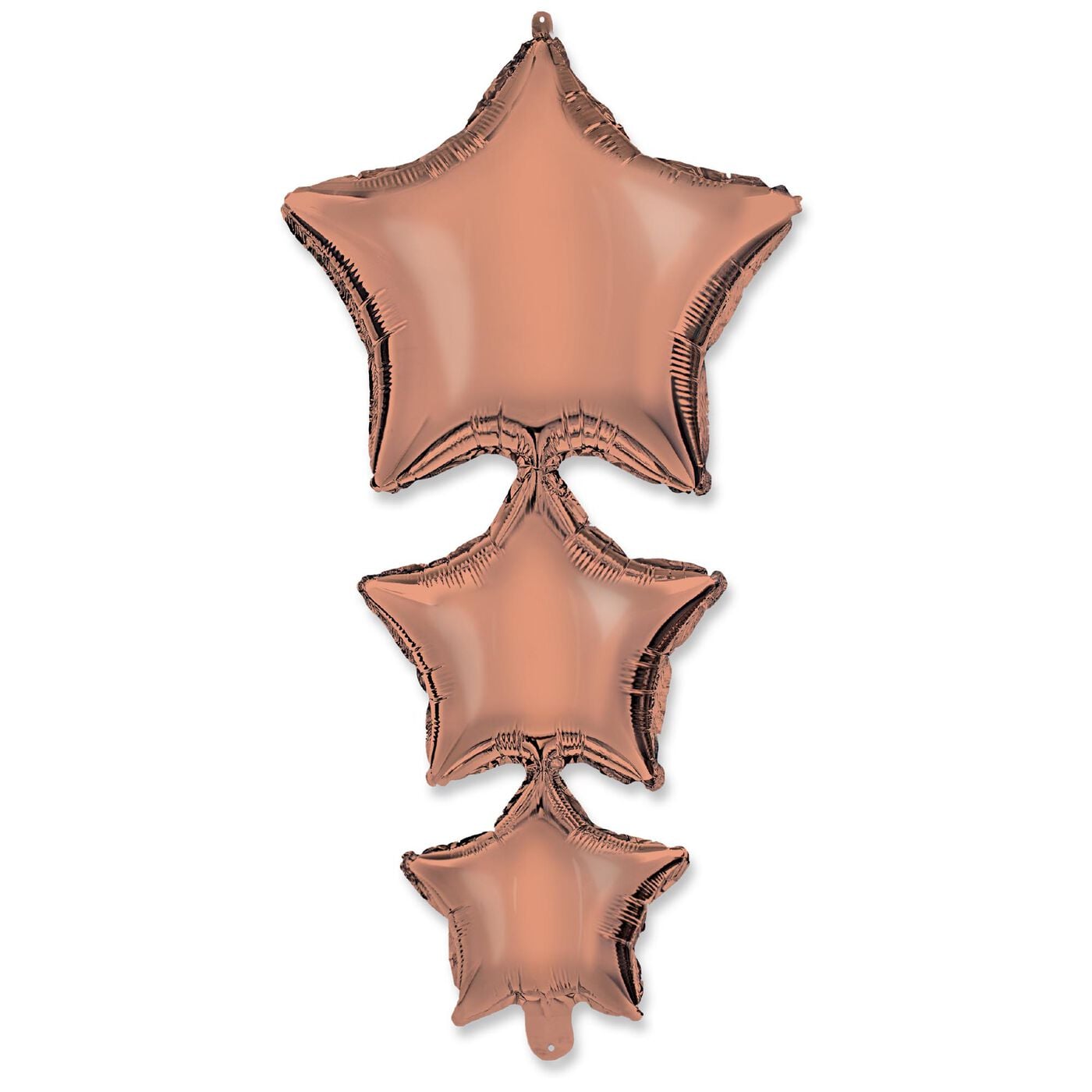 Buy Linked Rose Gold Stars Foil Balloon (94cm) for GBP 3.99 | Card ...