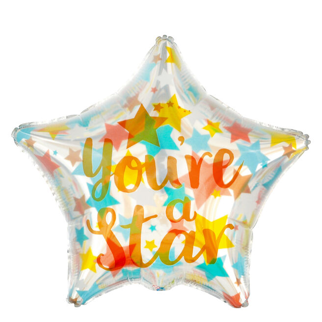You're A Star 19-Inch Foil Helium Balloon