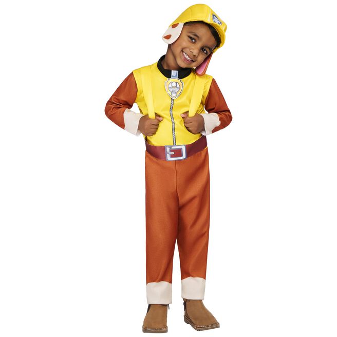 Paw Patrol Rubble Children's Fancy Dress Costume 