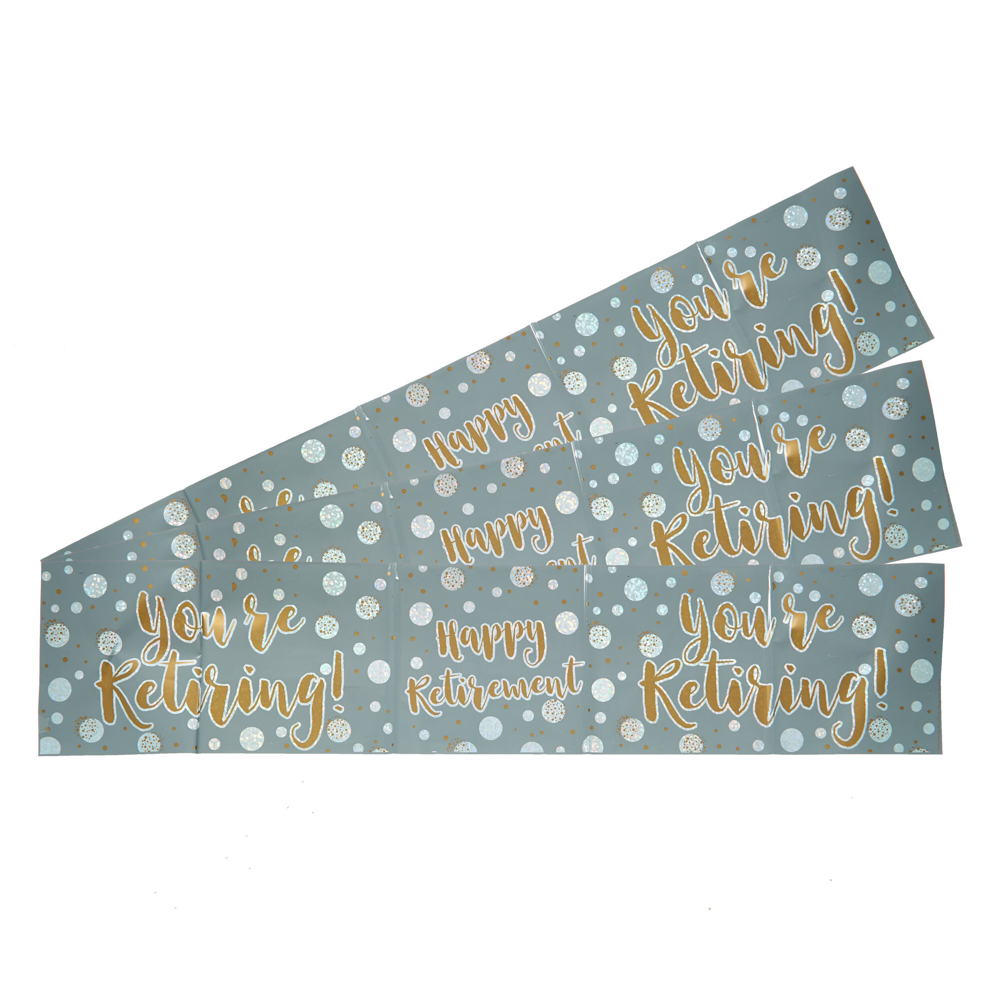 Happy Retirement Jumbo Letter Banner – Bunt, Groß, Für Rentenfeiern & Partys, Einfache Dekoration