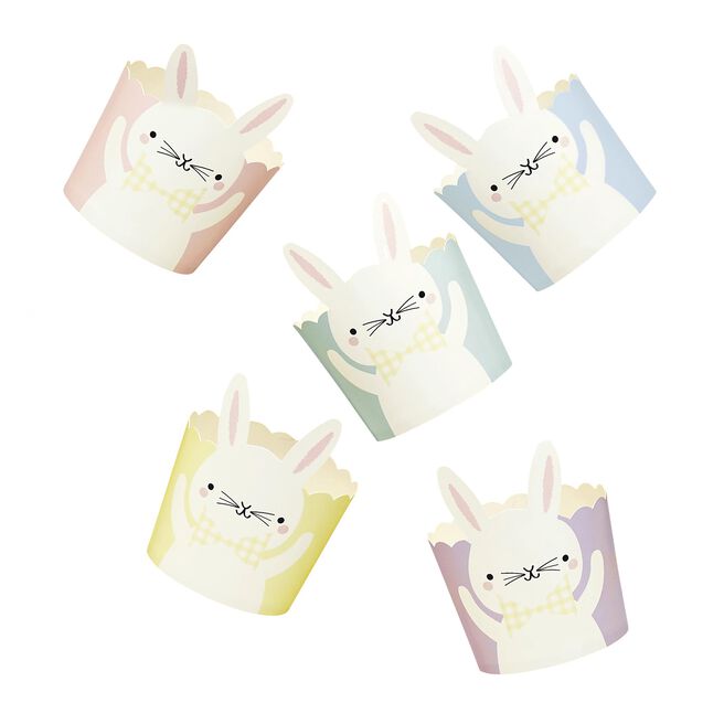 Easter Bunny Paper Food Cups - Pack of 10
