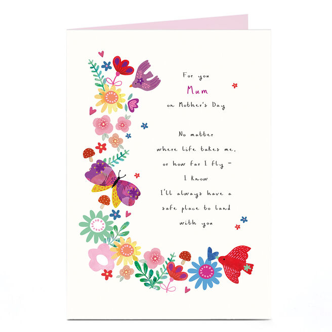 Mother's Day Card - For You Mum On Mother's Day