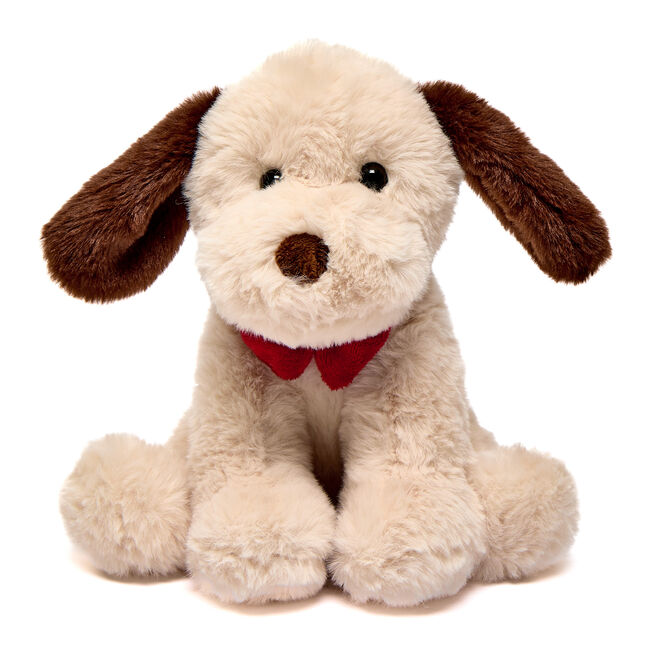 Small Puppy With Bow Soft Toy