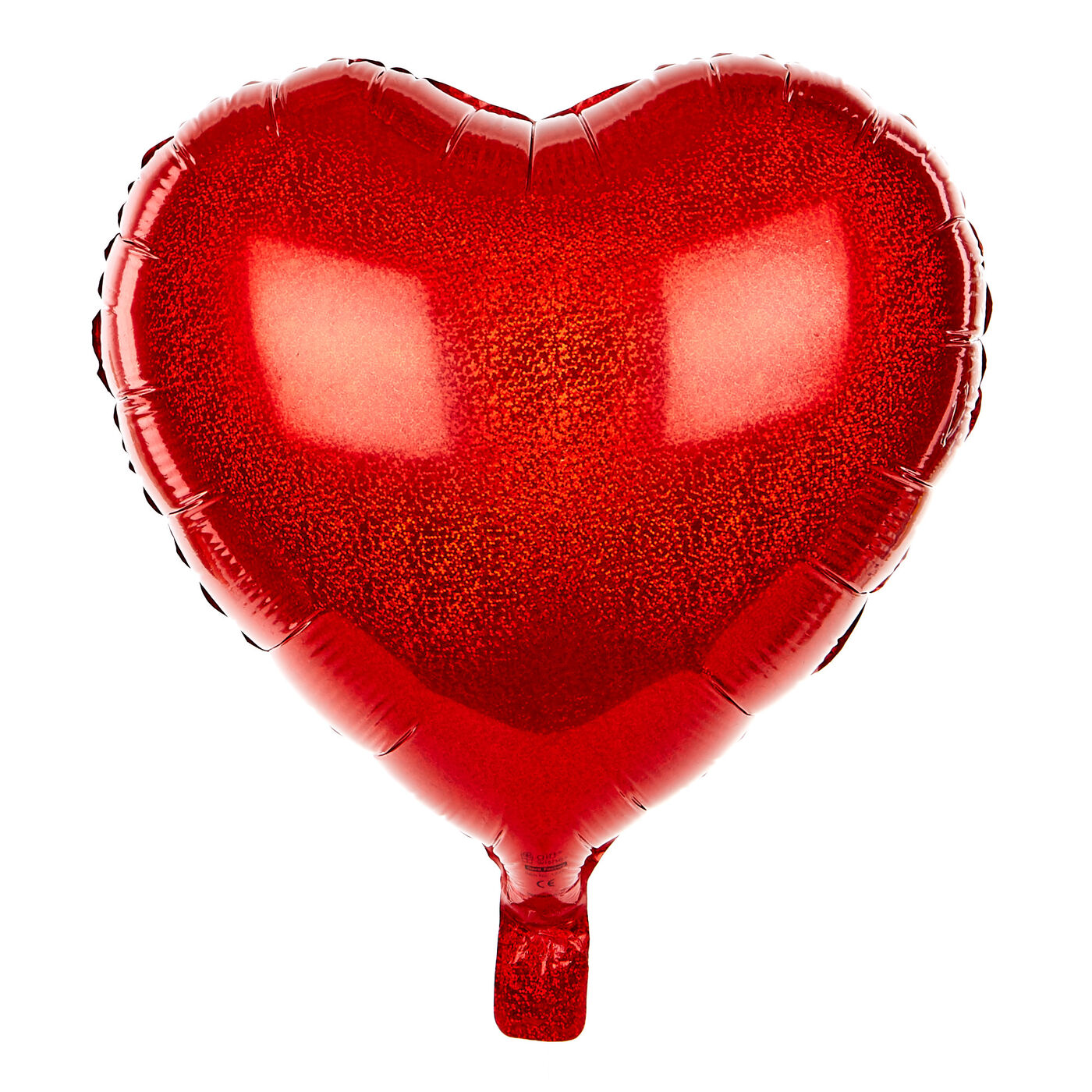 Buy Red Heart Foil Helium Balloon 2.29 | UK