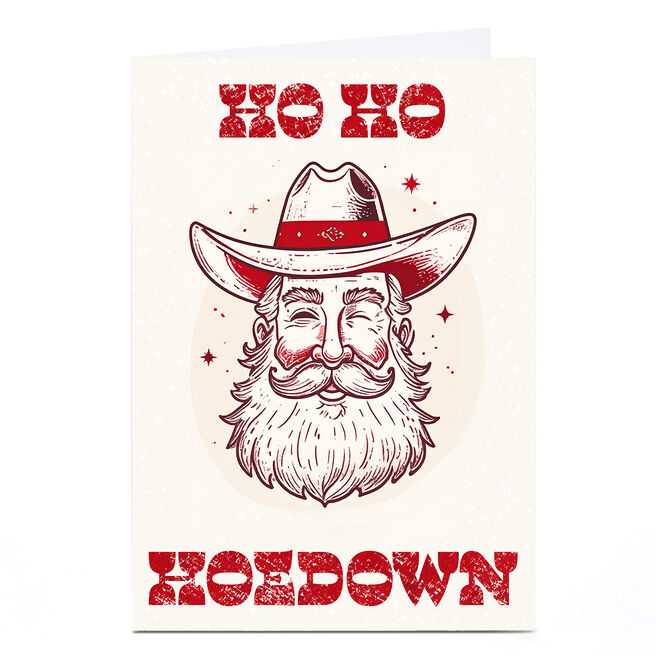 Christmas Card - Ho Ho Hoedown