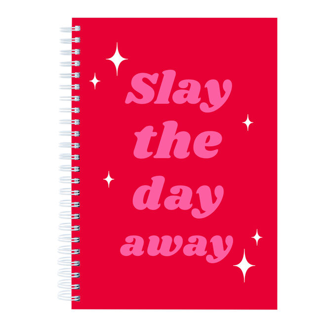Personalised Notebook - Slay The Day Away