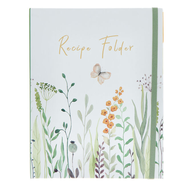 Floral Recipe Holder